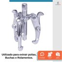 Ver imagem 3 de Saca Polia Extrator Manual 3 Garras Starfer 4 Polegadas