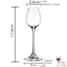 Jogo 6 Taças Cristal Titânio Licor Bohemia Helena 60ml - 4