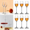 Ver imagem 3 de Jogo 6 Taças Cristal Titânio Licor Bohemia Helena 60ml