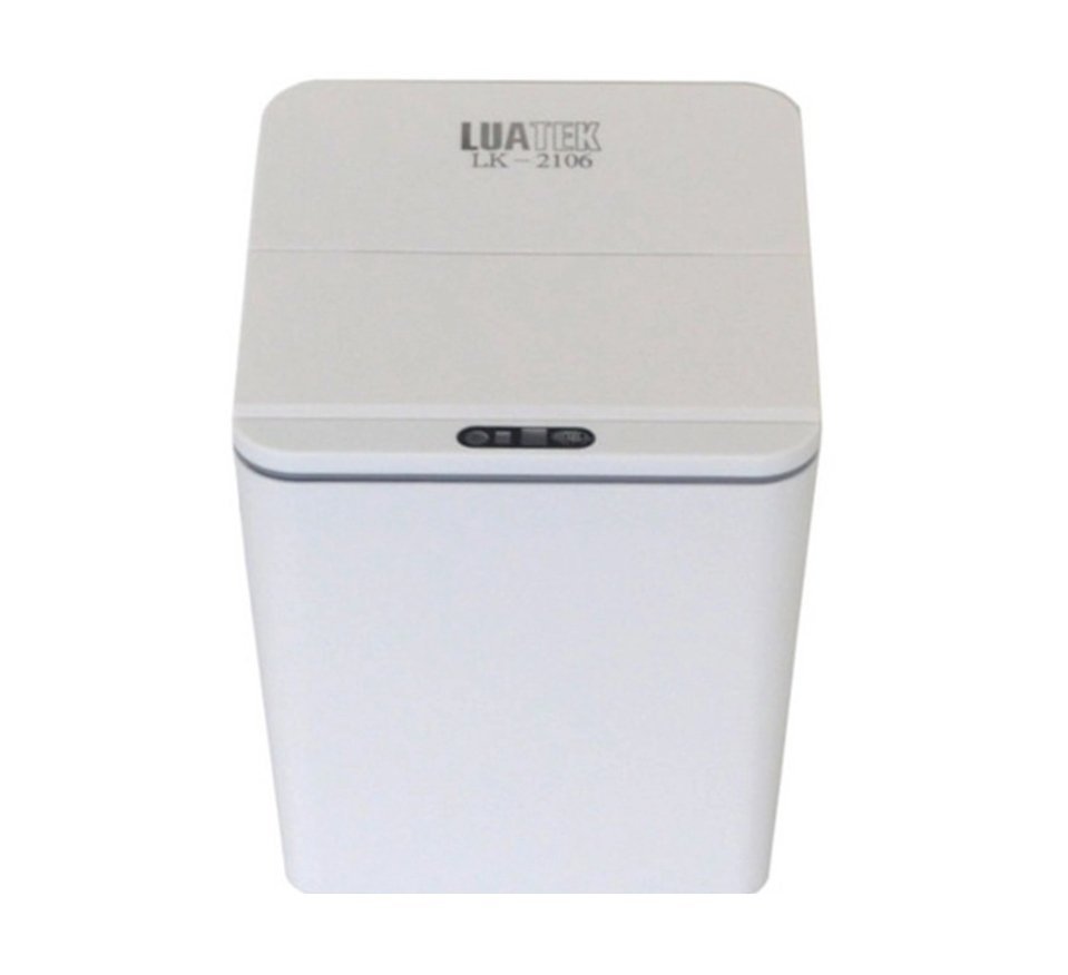 Lixeira Com Sensor Automático 6 Litros Quadrado Para Banheiro Cozinha - 4