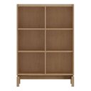 Ver mais imagens de Kit 3 Peças Rack, Cristaleira 2 P de Vidro e Mesa de Centro C/ Gaveta Madeira Maciça - Linha Barcelona