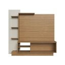 Ver imagem 4 de Estante para TV e Home Theater até 52 Polegadas 176,1CMX170CM 2 Portas ES110 Bege