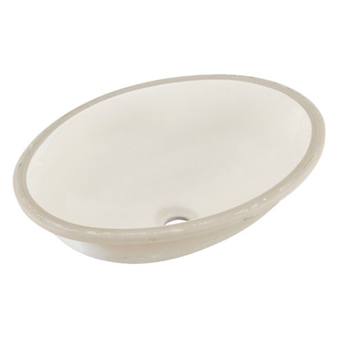 Cuba Oval Embutir Universal Deca Creme - L3737