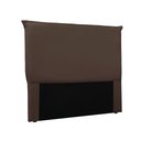 Ver imagem 1 de Cabeceira Cama Box Queen 160 Cm Garden Veludo S04 Cor Marrom