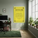 Ver imagem 1 de Quadro Decorativo Oração Oxum - 70x50cm:moldura Branca