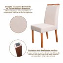 Ver mais imagens de Kit 4 Cadeiras Madeira Maciça e Estofada Bella Espresso Móveis 