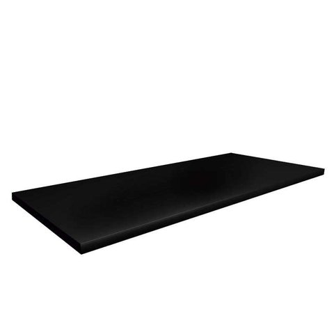Tampo para Gabinete 160cm Flamingo Cisne 154x53 Cozimax Preto Texturizado