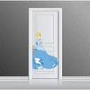 Ver imagem 1 de Adesivo de Porta Cinderela:43 X 60 Cm