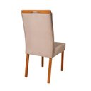 Ver imagem 2 de Kit 6 Cadeiras Madeira Maciça e Estofada Bella Espresso Móveis 