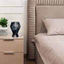 Ver imagem 2 de Abajur de Mesa em MDF - Cor: Preta