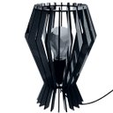 Ver imagem 1 de Abajur de Mesa em MDF - Cor: Preta