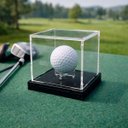 Ver imagem 3 de Expositor Acrílico para Bola de Tenis de Mesa ou Golfe 9x9x9 Cm