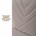 Ver mais imagens de Kit 4 Cadeiras Madeira Maciça, Estofada e Bordada Liz Authentic Espresso Móveis