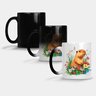 Caneca Mágica Fosca 325ml Y1 Capivara Flores Menina 5 - 1