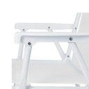 Ver imagem 7 de Kit 2 Cadeira de Praia Alta em Aço 110 Kg Branca Mor