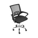 Ver mais imagens de Conjunto 2 Peças com Mesa para Escritorio em L Industrial 150cm Kuadra e Cadeira de Escritório Diretor Tok Snow Bege