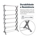 Ver imagem 2 de Sapateira Vertical 21 Pares 7 Prateleira Organizador Sapatos Emcasa Tem