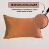 Kit 2 Capa Almofada Veludo Lisa 30x50 Ziper - Cobre - 3