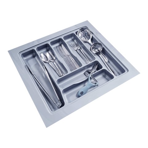 Organizador de Gavetas e Talher Cinza até 52,2x47,2 Og-99