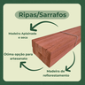 30 Ripas Sarrafos Eucalipto 2x3x100cm Aplainado Artesanato - 5