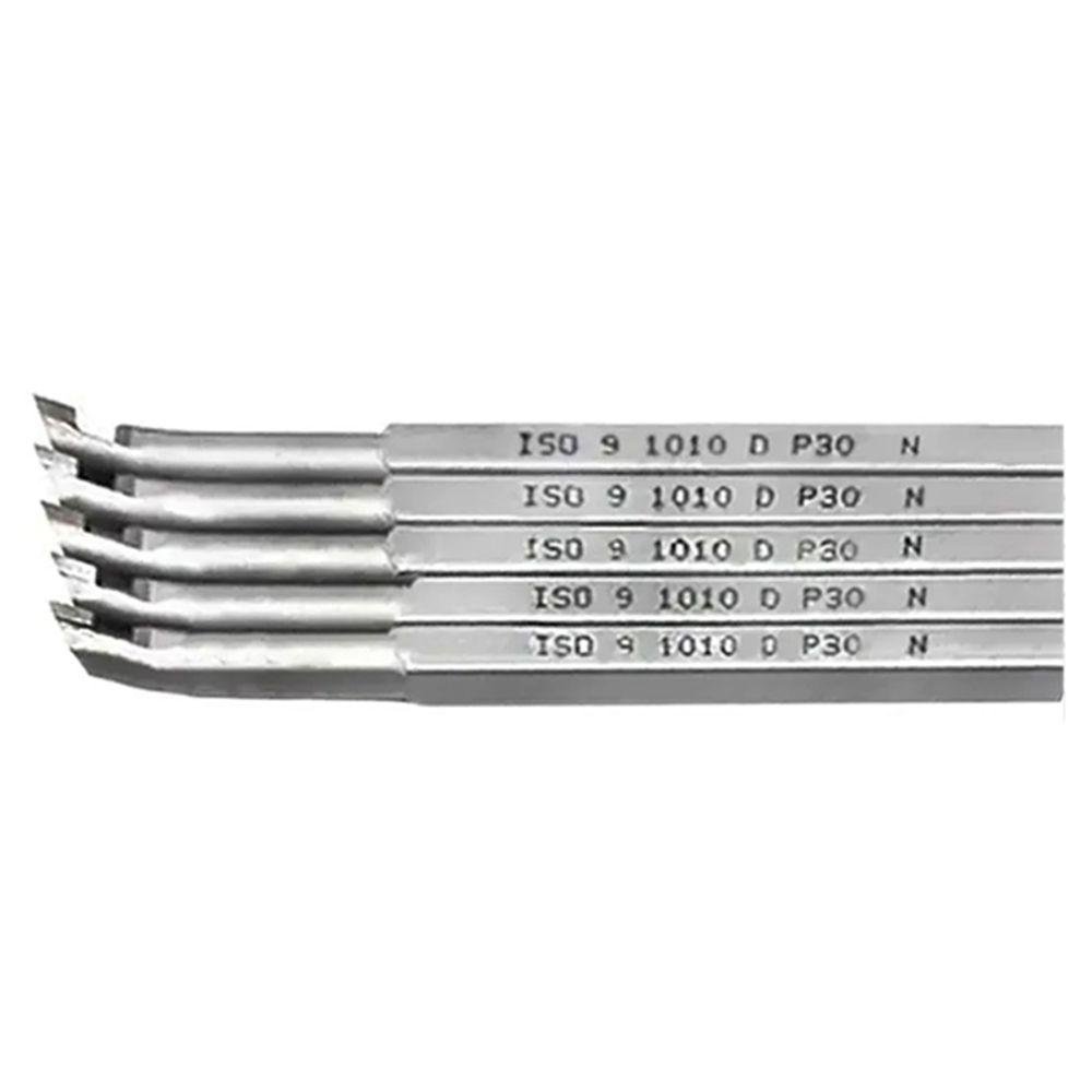 Iso R 1010 P30 Ferramenta Soldada Para Torno Iso 9 - 1010 D P30 - 5 Peças | MadeiraMadeira
