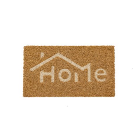 Capacho Retangular Fibra de Coco Base Pvc 60x33cm - Komeco Home Casa
