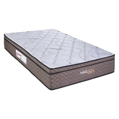 Colchão Solteiro C/ Vibro Massagem Aplause Smart Brown (88x188x26) - Paropas