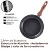 Conjunto de Panelas Antiaderente de Indução Ceramic Life Smart Plus e Chaleira com Apito Granito 6 - 5