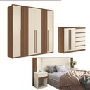 Ver imagem 1 de Jogo de Quarto Completo Lucyla Jatoba Areia