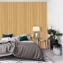 Ver imagem 1 de Painel Ripado MDF Liso Italy 1,2CMX270X15CM Bege Casablanca