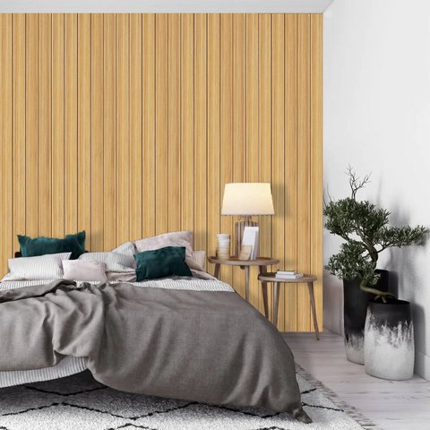 Painel Ripado MDF Liso Italy 1,2cmx270x15cm