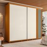 Guarda Roupa Casal 02 Portas Deslizantes Acácia - 5