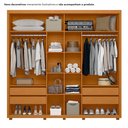 Ver mais imagens de Guarda Roupa Casal 02 Portas Deslizantes Acácia