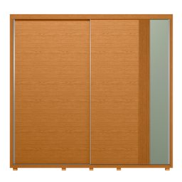 Guarda Roupa Casal 02 Portas Deslizantes Acácia - 17