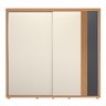 Guarda Roupa Casal 02 Portas Deslizantes Acácia - 11