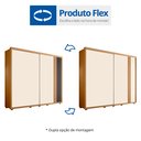Ver imagem 7 de Guarda Roupa Casal 02 Portas Deslizantes Acácia