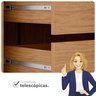 Guarda Roupa Casal 02 Portas Deslizantes Acácia - 15