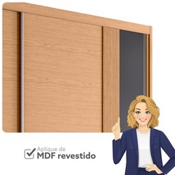 Guarda Roupa Casal 02 Portas Deslizantes Acácia - 20