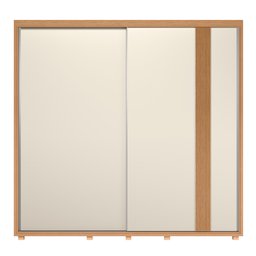 Guarda Roupa Casal 02 Portas Deslizantes Acácia - 9