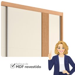 Guarda Roupa Casal 02 Portas Deslizantes Acácia - 19