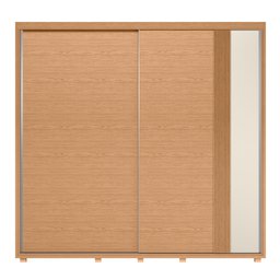 Guarda Roupa Casal 02 Portas Deslizantes Acácia - 10
