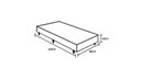 Ver imagem 3 de Base Box Solteiro Sonho Perfeito Suede Marrom