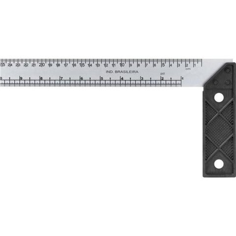 Esquadro 10" Cabo Plástico Nove54