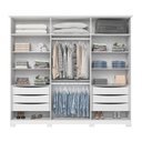 Ver imagem 2 de Guarda Roupa Casal Americano 6 Portas com Amortecimento 6 Gavetas com Usinagem