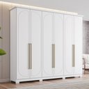 Ver imagem 1 de Guarda Roupa Casal Americano 6 Portas com Amortecimento 6 Gavetas com Usinagem