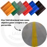 Kit 16 Pçs Piso Tátil Pvc 25x25 Direcional Preto - 5