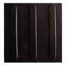 Kit 16 Pçs Piso Tátil Pvc 25x25 Direcional Preto - 1