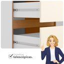 Ver imagem 7 de Guarda Roupa Capelinha Casal 04 Portas Olímpia