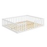Cama Montessoriana Queen:branco - 2