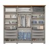Guarda Roupa Casal Americano 6 Portas com Amortecimento 6 Gavetas com Usinagem - 2